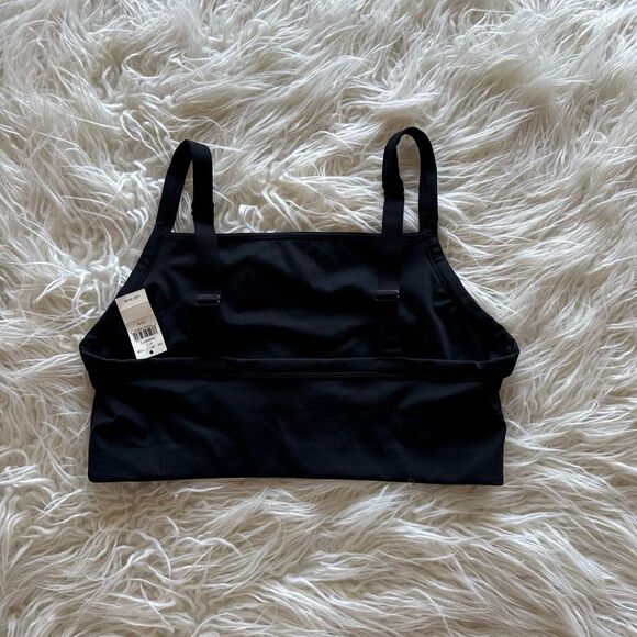 Aerie Sports Bra Black Size Medium - Picture 4 of 9